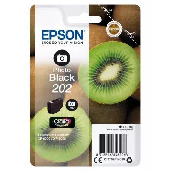 Kasetti Epson 202 4,1 ml fotomusta Expression Premium XP-6000 XP-6005 XP-6100 XP-6105