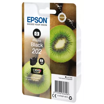 Kasetti Epson 202 4,1 ml fotomusta Expression Premium XP-6000 XP-6005 XP-6100 XP-6105