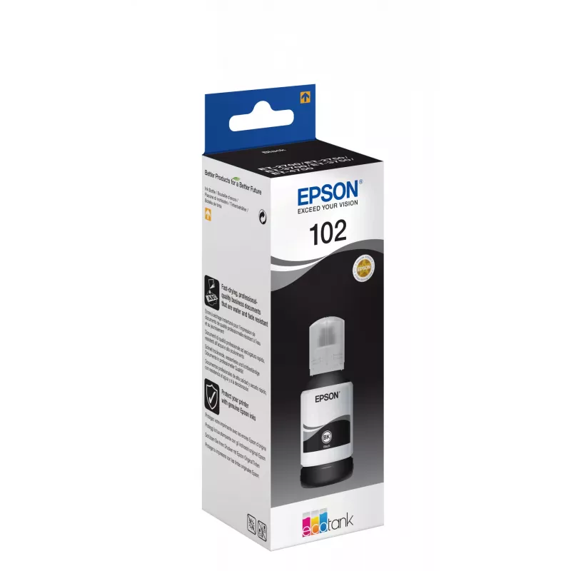 Epson 102 EcoTank pigmenttimusta mustepullo