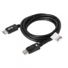 Club 3D CAC-2068 DisplayPort 1.4 -kaapeli, HBR3, 32,4 Gbps, 8K60Hz, uros/uros, 2 m, musta