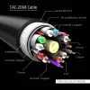 Club 3D CAC-2068 DisplayPort 1.4 -kaapeli, HBR3, 32,4 Gbps, 8K60Hz, uros/uros, 2 m, musta