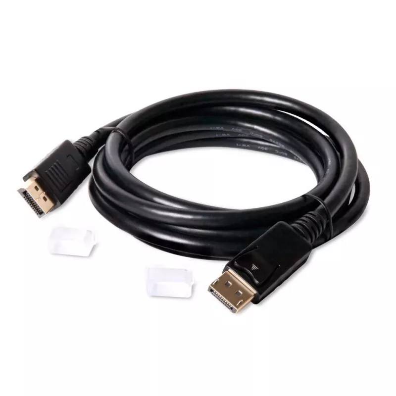 Club 3D CAC-2068 DisplayPort 1.4 -kaapeli, HBR3, 32,4 Gbps, 8K60Hz, uros/uros, 2 m, musta