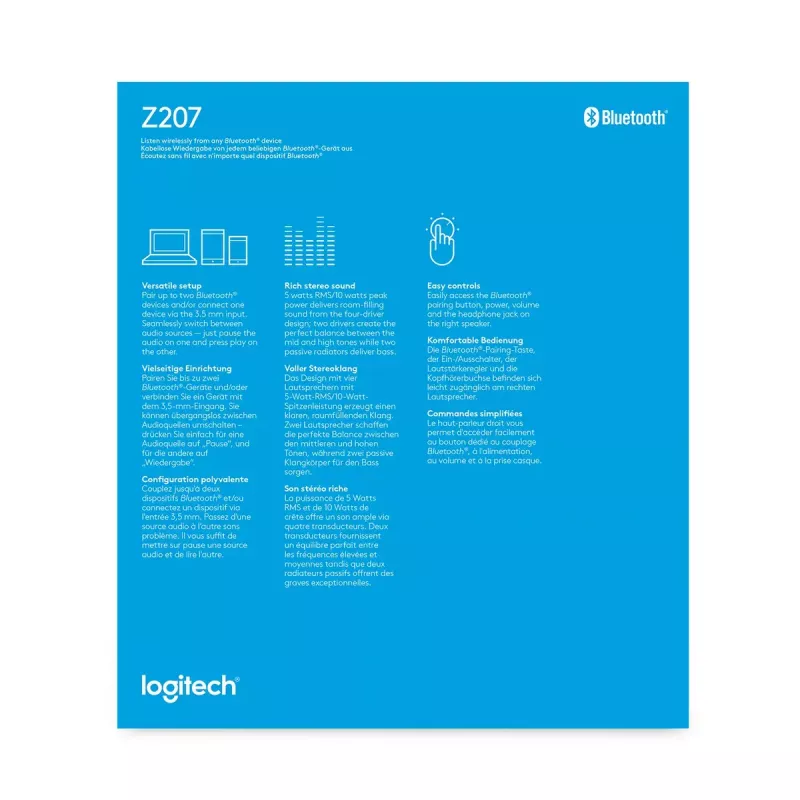 Kaiutin Logitech Wireless Bluetooth musta 980-001295