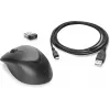 HP Wireless Premium -hiiri, molempikätinen, laser, RF Wireless, 1200 DPI, musta