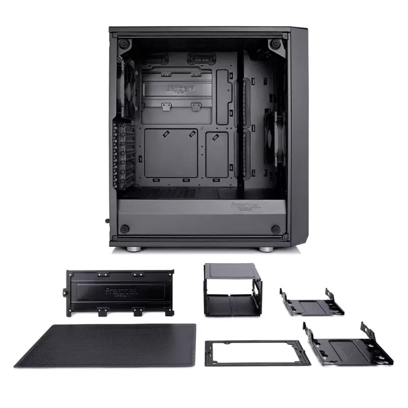 PC-kotelo Fractal Design Meshify C Midi Tower musta