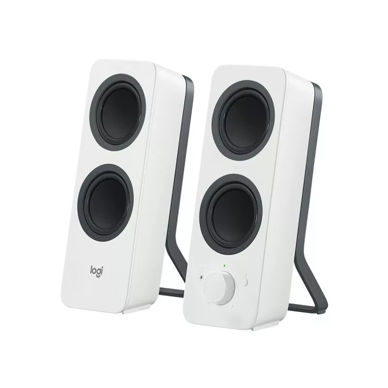 LOGITECH Z207 Bluetooth-tietokonekaiutin, rikkoutunut valkoinen