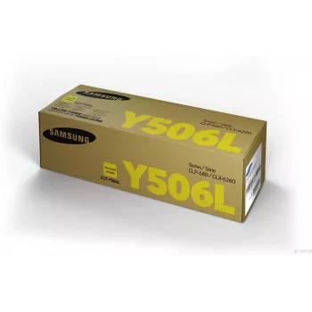 Samsung CLT-Y506L suurikapasiteettinen keltainen alkuperäinen värikasetti