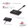 CLUB3D Multi Stream Transport -keskitin DisplayPort 1.2 neljän näytön USB-virralla