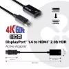 Aktiivinen adapteri DisplayPort 1.4 - HDMI 2.0b CLUB3D CAC-1080