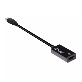 CLUB3D Mini DisplayPort 1.4 - HDMI 2.0b HDR aktiiviadapteri