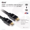CLUB3D HDMI 2.0 4K60Hz RedMere -kaapeli 10 m/32,8ft