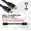 CLUB3D HDMI 2.0 4K60Hz RedMere -kaapeli 15 m/49,2ft