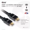 CLUB3D HDMI 2.0 4K60Hz RedMere -kaapeli 15 m/49,2ft