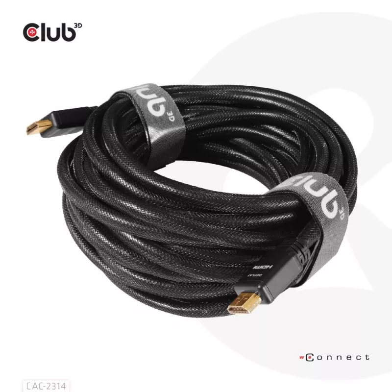 CLUB3D HDMI 2.0 4K60Hz RedMere -kaapeli 15 m/49,2ft