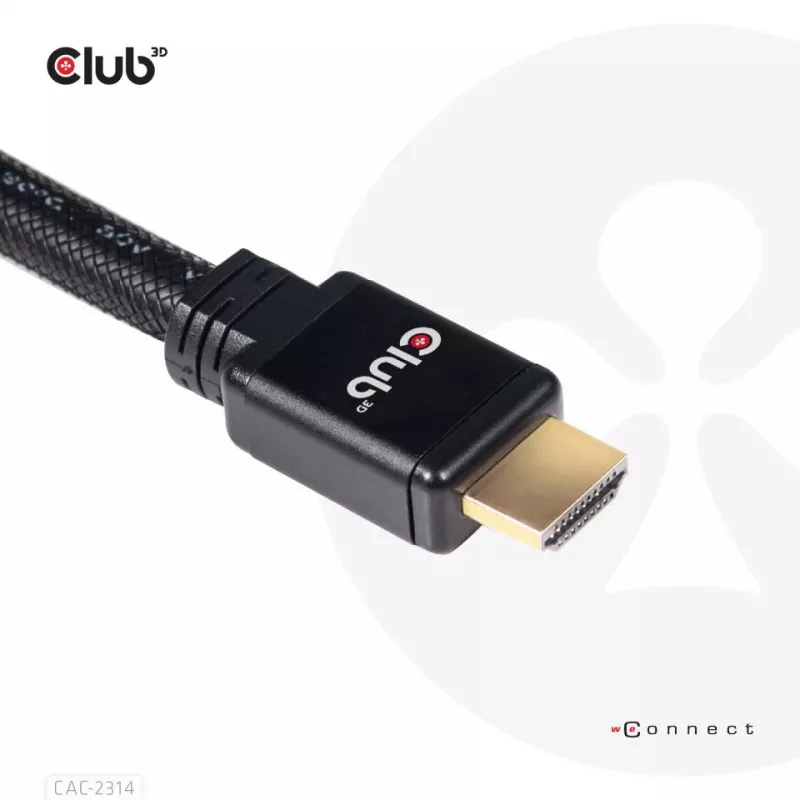 CLUB3D HDMI 2.0 4K60Hz RedMere -kaapeli 15 m/49,2ft