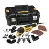 DeWalt DWE315KT-QS värähtelevä monitoimityökalu, 300 W, musta/keltainen