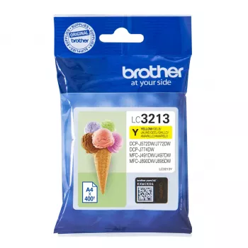 Brother LC3213Y mustekasetti 1 kpl alkuperäinen suurikapasiteettinen (XL) keltainen
