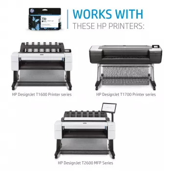 HP 730 130 ml syaani DesignJet mustekasetti