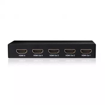 CLUB3D HDMI™ 4K@60Hz UHD -jakaja AC-virralla 4 porttia