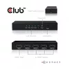 CLUB3D HDMI™ 4K@60Hz UHD -jakaja AC-virralla 4 porttia