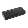CLUB3D HDMI™ 4K@60Hz UHD -jakaja AC-virralla 4 porttia