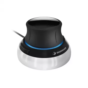 3D-hiiri 3Dconnexion SpaceMouse Compact musta harmaa kevyt rakenne helppo navigointi