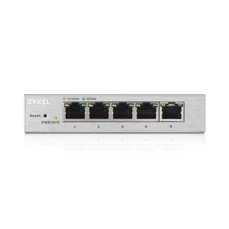 Zyxel GS1200-5 hallittava Gigabit Ethernet (10/100/1000) hopea