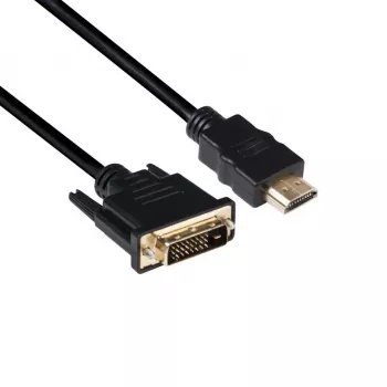 CLUB3D DVI–HDMI 1.4 -kaapeli M/M 2 m/6,56 ft kaksisuuntainen