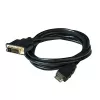 Club 3D CAC-1210 DVI-D–HDMI 1.4 -kaapeli, Dual Link, kaksisuuntainen, 4K, uros/uros, 2 m, musta