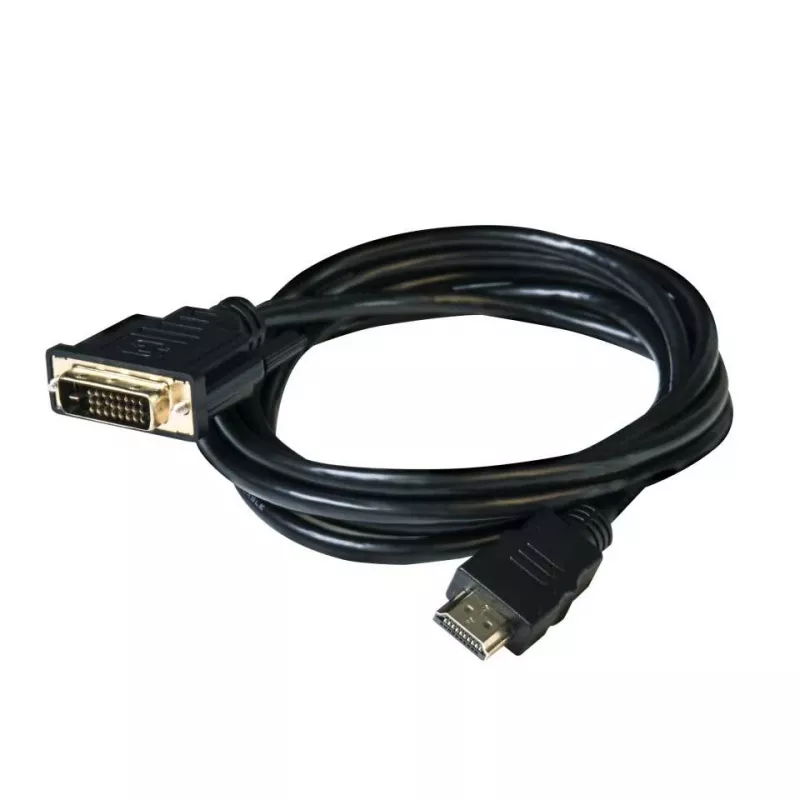 Club 3D CAC-1210 DVI-D–HDMI 1.4 -kaapeli, Dual Link, kaksisuuntainen, 4K, uros/uros, 2 m, musta