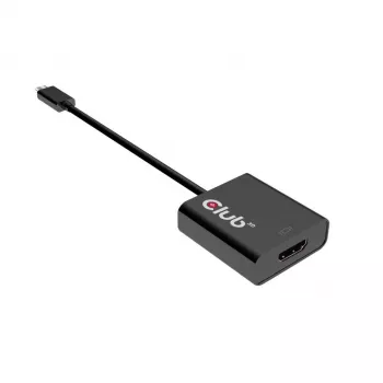 USB 3.1 Type-C – HDMI 2.0 UHD 4K 60Hz aktiivinen sovitin CLUB3D CAC-2504