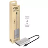 Sovitin CLUB3D Thunderbolt 3 – kahden HDMI 2.0