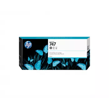 HP 747 300 ml harmaa DesignJet -mustepatruuna