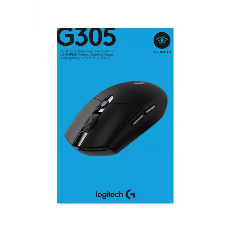 LOGITECH G305 Lightspeed langaton pelihiiri musta Eer2