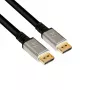 Club 3D CAC-1069 DisplayPort 1.4 HBR3 -kaapeli, 8K 60 Hz, 32,4 Gbit/s, DSC, HDR, VESA-sertifioitu, uros/uros, 4 m, musta