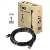 Club 3D CAC-1069B DisplayPort 1.4 HBR3 -kaapeli, 8K 60 Hz, 32,4 Gbit/s, DSC 1.2, VESA-sertifioitu, uros/uros, 4 m, musta