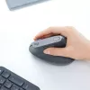 Ergonominen langaton hiiri Logitech MX Vertical, MX Vertical, 4000 DPI, RF Wireless + Bluetooth, oikeakätinen, grafiitti, toimistokäyttö