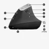 Ergonominen langaton hiiri Logitech MX Vertical, MX Vertical, 4000 DPI, RF Wireless + Bluetooth, oikeakätinen, grafiitti, toimistokäyttö