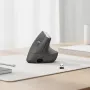 Ergonominen langaton hiiri Logitech MX Vertical, MX Vertical, 4000 DPI, RF Wireless + Bluetooth, oikeakätinen, grafiitti, toimistokäyttö