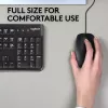 Logitech B110 Silent -hiiri, langallinen, USB, musta