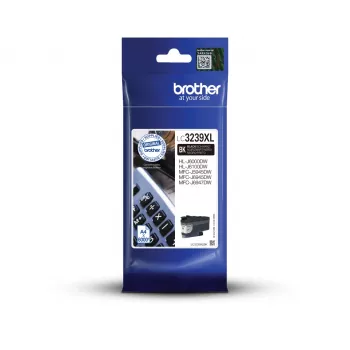 Brother LC-3239XLBK -mustepatruuna, 1 kpl, alkuperäinen, suuri kapasiteetti (XL), musta