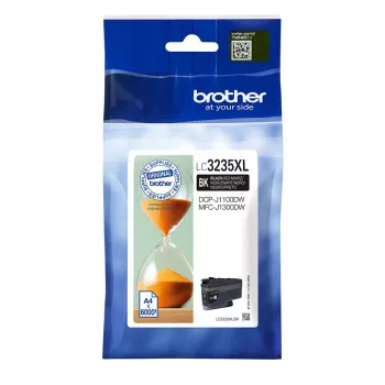 Brother LC3235XLBK -mustepatruuna, 1 kpl, alkuperäinen, suuri (XL) toimintamatka, musta