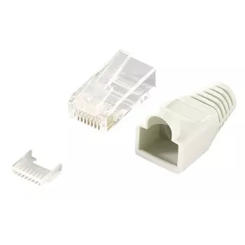 RJ45-liitin LogiLink MP0023, harmaa