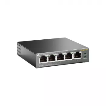 TP-Link 5-porttinen Gigabit Desktop PoE -kytkin, 4 porttia, hallitsematon, Gigabit Ethernet (10/100/1000), Power over Ethernet (PoE)