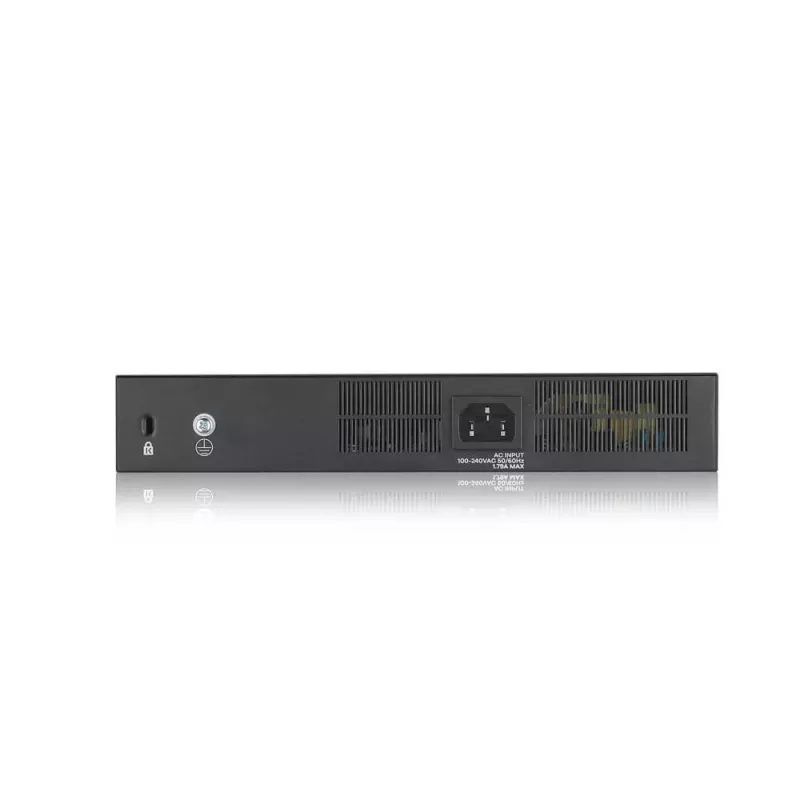 Zyxel GS1920-8HPV2, hallittava Gigabit Ethernet (10/100/1000), Power over Ethernet (PoE), musta