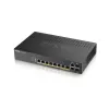 Zyxel GS1920-8HPV2, hallittava Gigabit Ethernet (10/100/1000), Power over Ethernet (PoE), musta