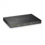 Zyxel GS1920-48HPV2, hallittava Gigabit Ethernet (10/100/1000), Power over Ethernet (PoE), musta