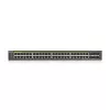 Zyxel GS1920-48HPV2, hallittava Gigabit Ethernet (10/100/1000), Power over Ethernet (PoE), musta