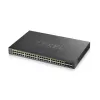 Zyxel GS1920-48HPV2, hallittava Gigabit Ethernet (10/100/1000), Power over Ethernet (PoE), musta
