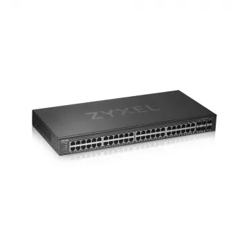 Zyxel GS1920-48V2, hallittava Gigabit Ethernet (10/100/1000), musta